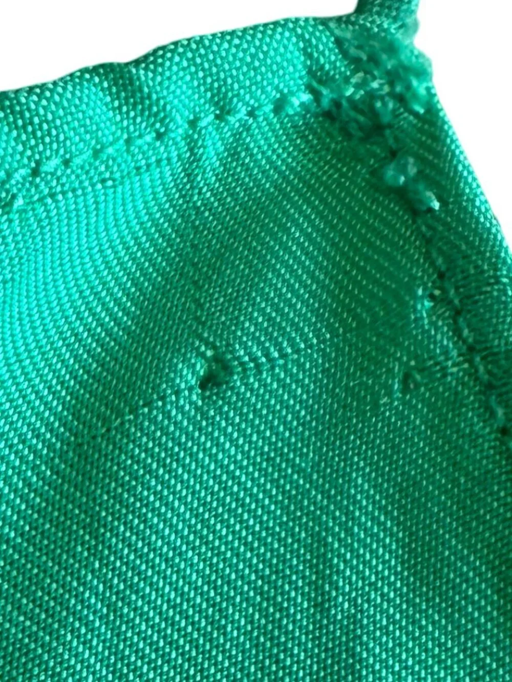 J. Crew Bold Green Midi Dress Spaghetti Strap Flowy Wedding Party Size 6 Women's